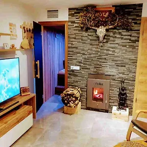 3 Z Moderne Wellnesswohnung - Sauna, Kamin, Parkplätze 65m2 Bis 6 Per Apartment